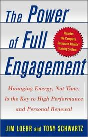 The Power of Full Engagement cover